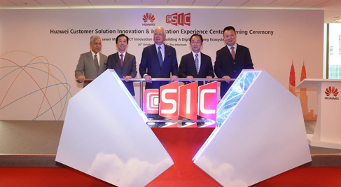 Huawei's Customer Solution Integration and Innovation Centre (CSIC) was inaugurated this morning by Dato’ Sri Najib Tun Razak, Prime Minister of Malaysia